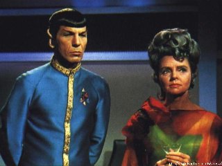 Amanda with Spock
